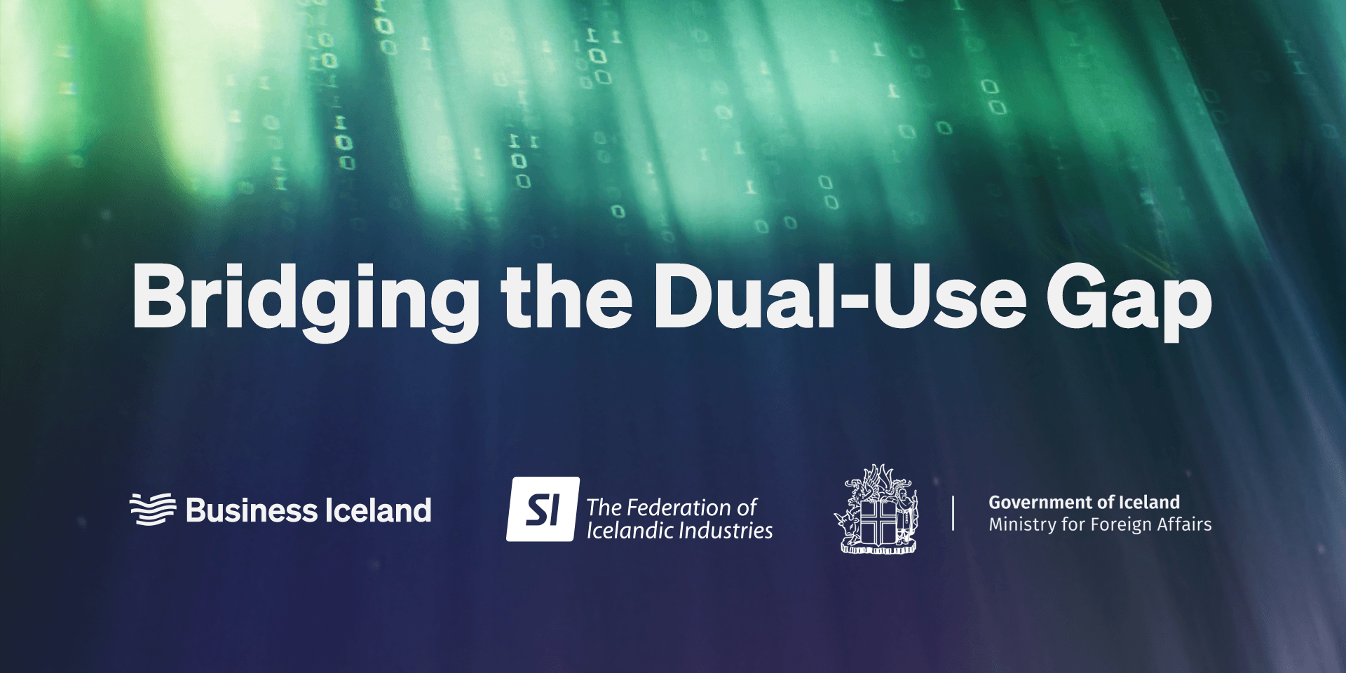 Dual-Use til umræðu á opnum fundi í Nýsköpunarvikunni
