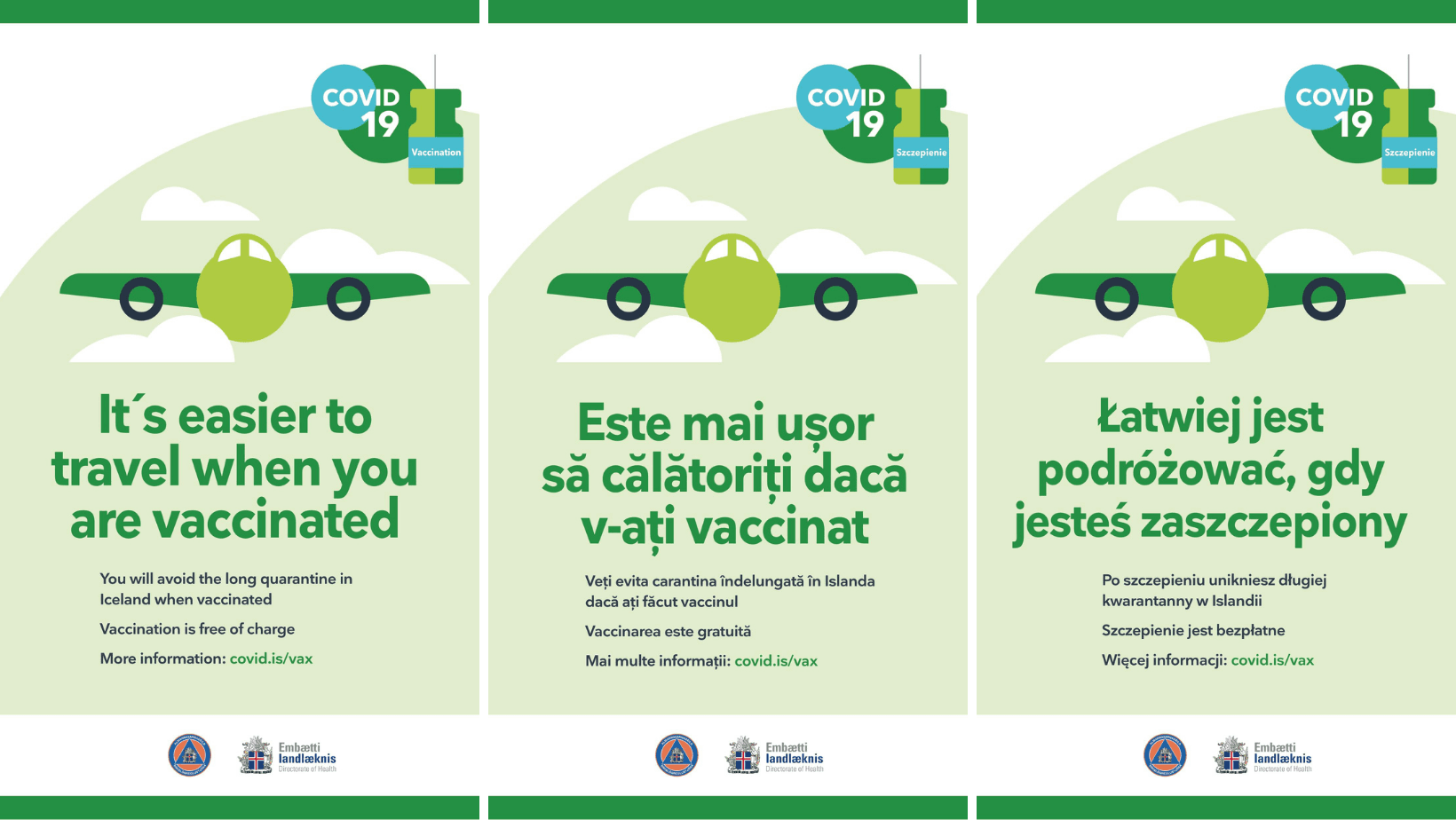 Efni fyrir atvinnurekendur um rétt erlends starfsfólks til bólusetninga