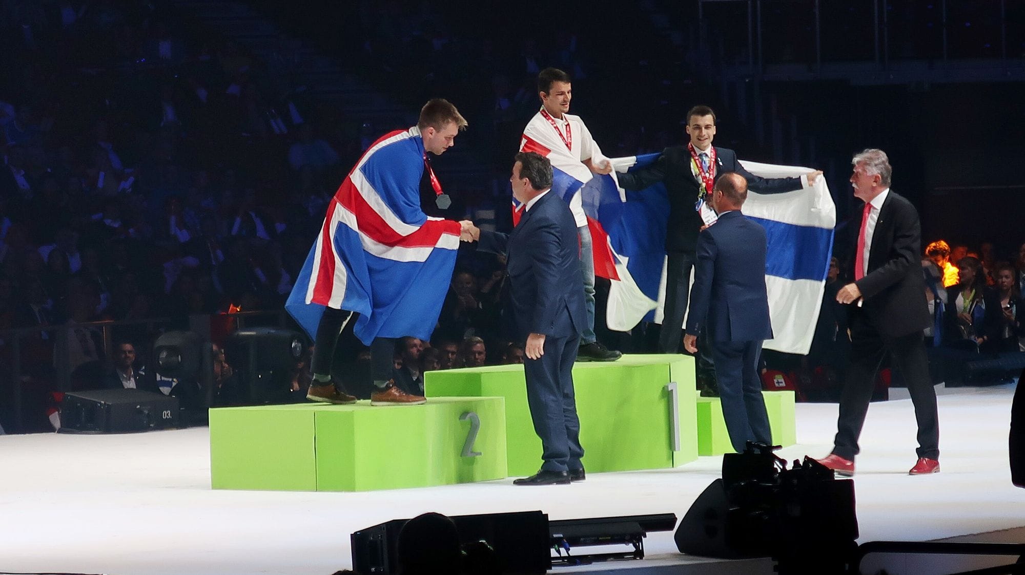 Fékk silfurverðlaun í rafeindavirkjun á EuroSkills