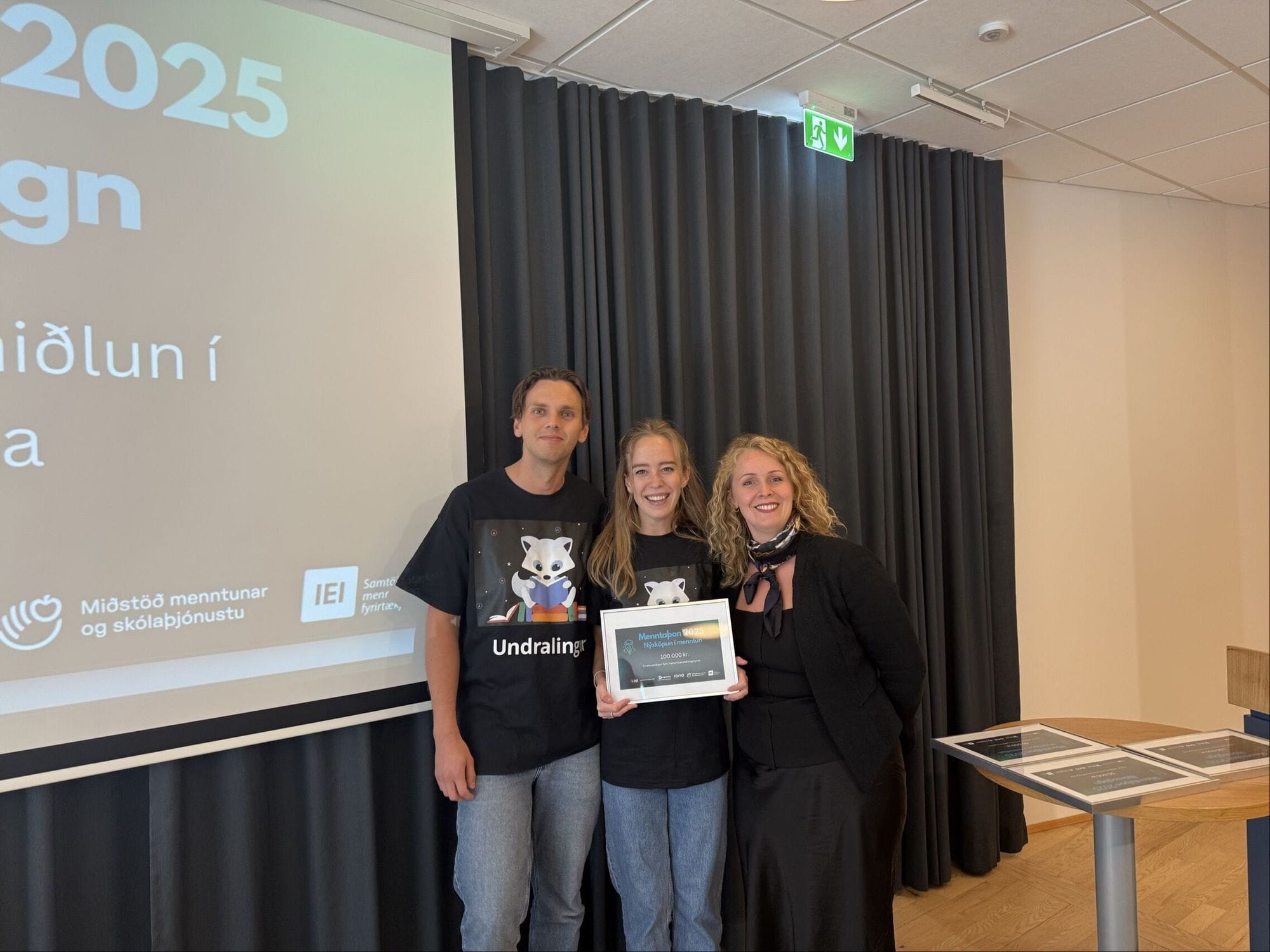 Fjögur verkefni verðlaunuð í Menntaþoni 2025