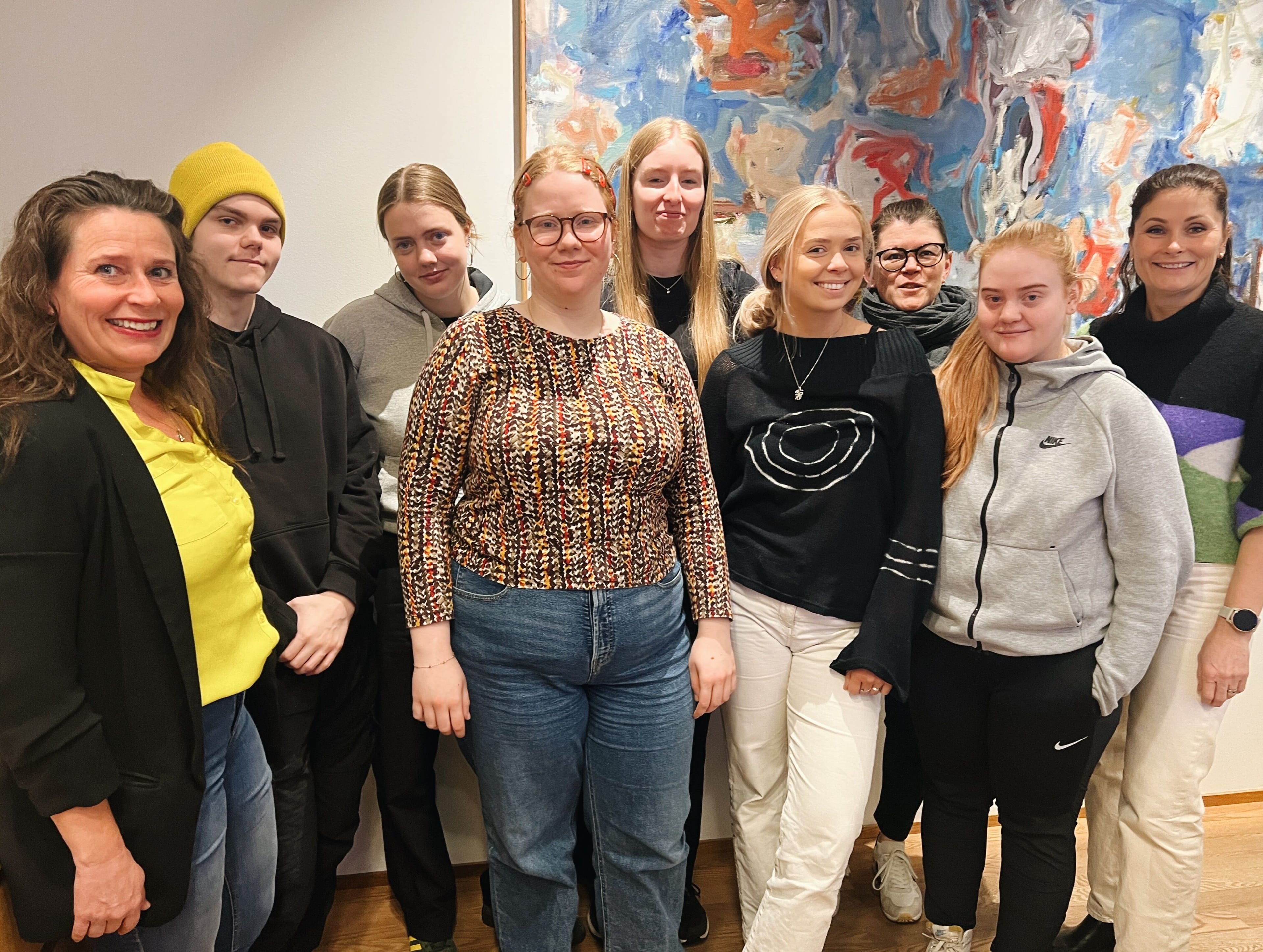 Gullsmíðanemar kynna sér starfsemi FÍG og SI