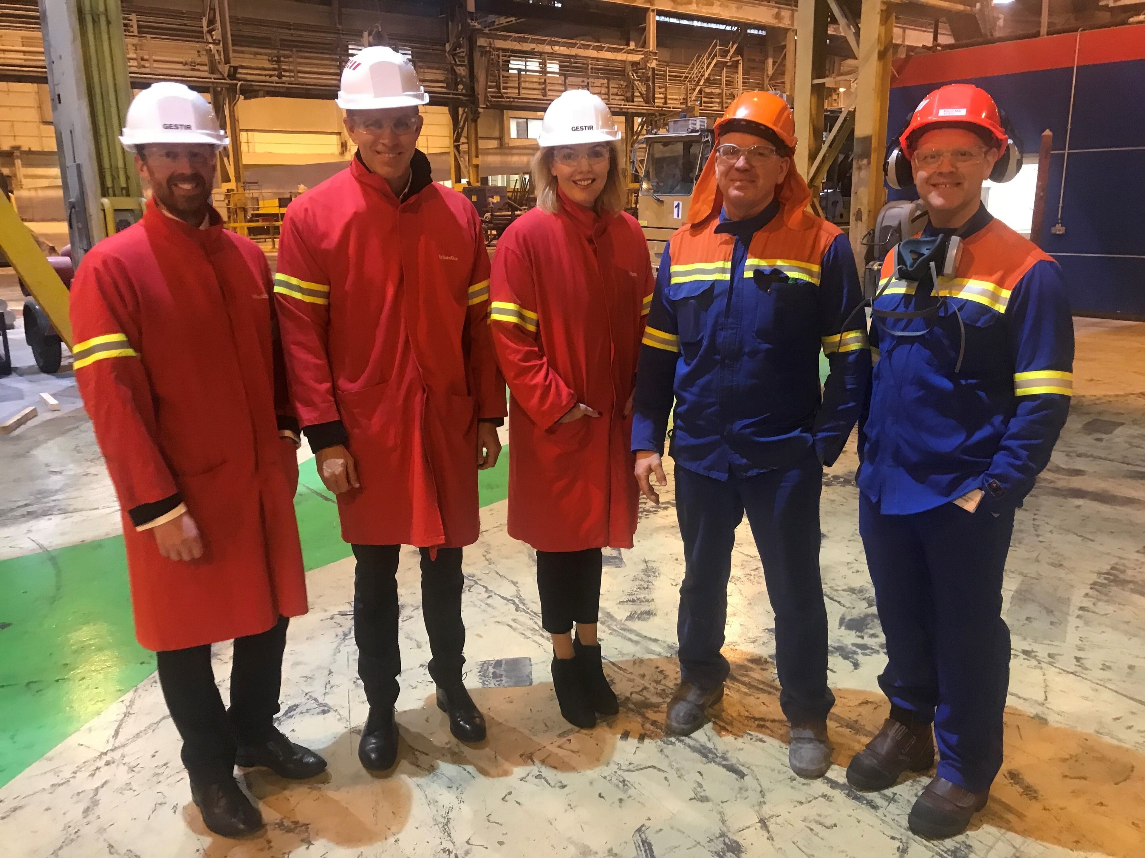 Heimsókn í Rio Tinto á Íslandi