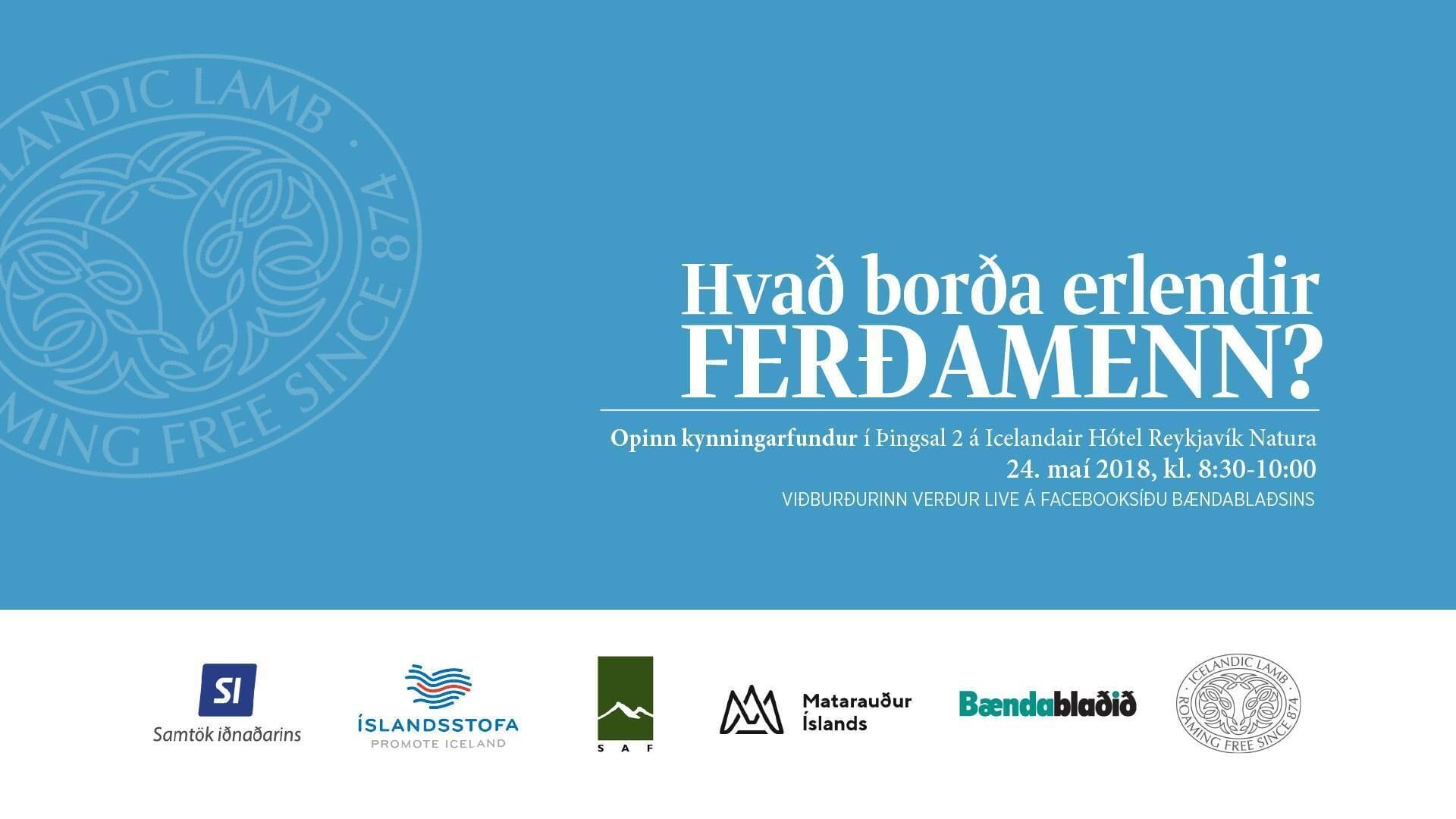 Hvað borða erlendir ferðamenn?