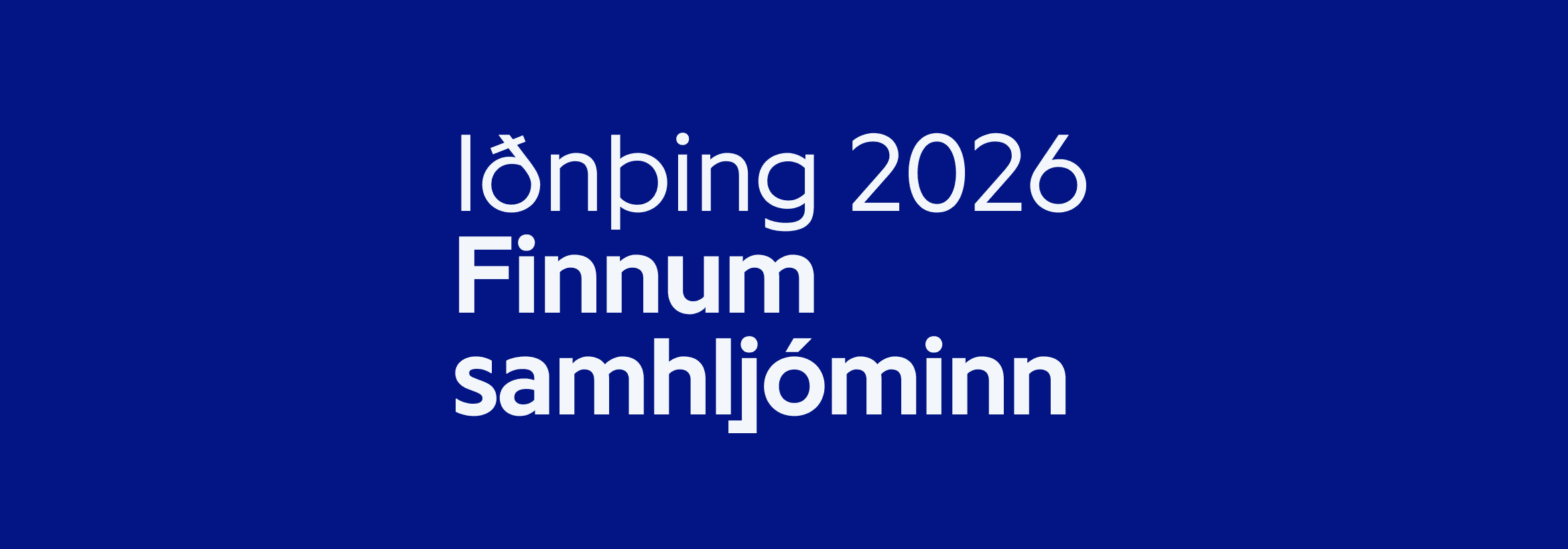 Iðnþing 2026