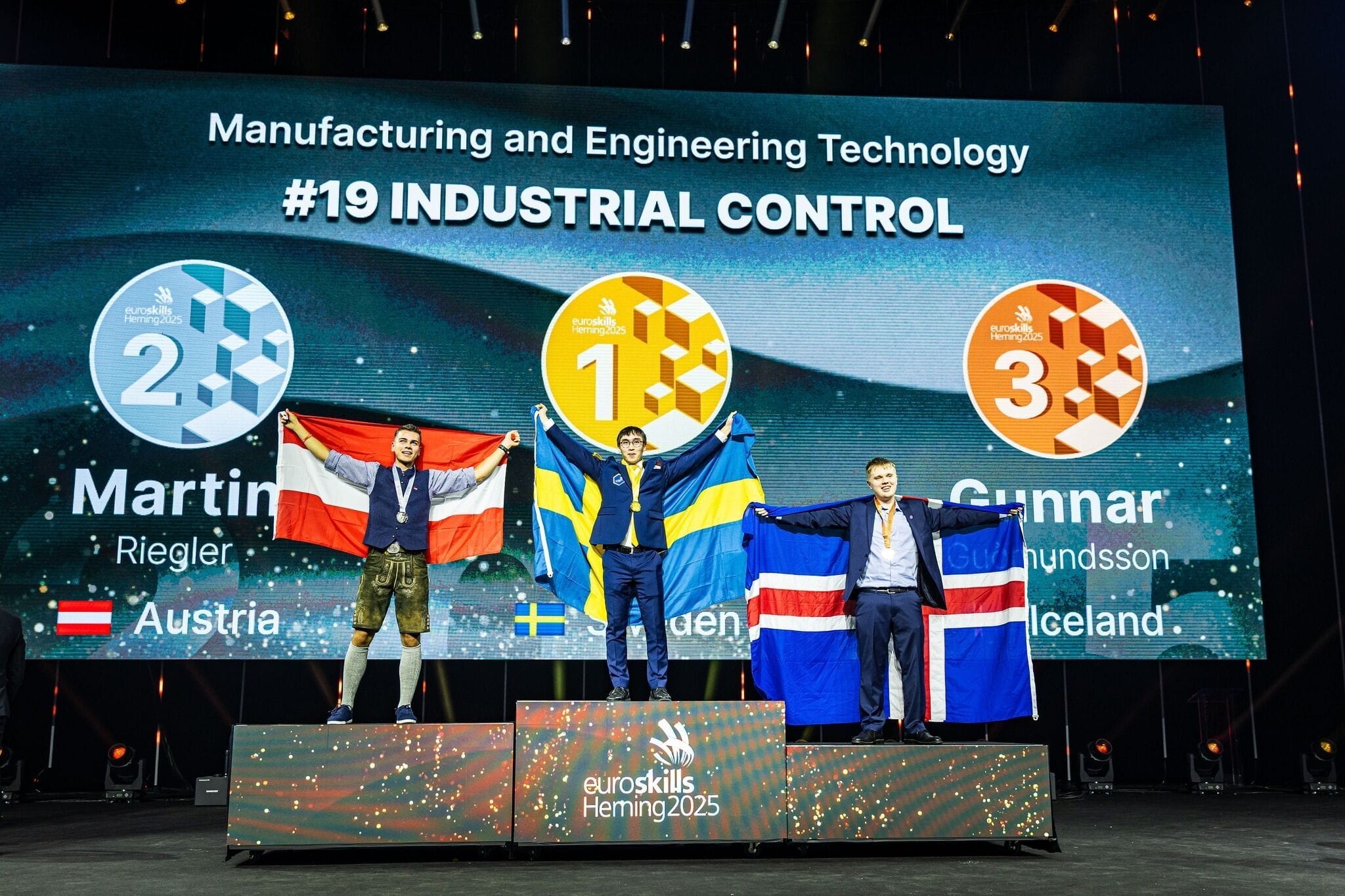 Ísland vann bronsverðlaun á EuroSkills