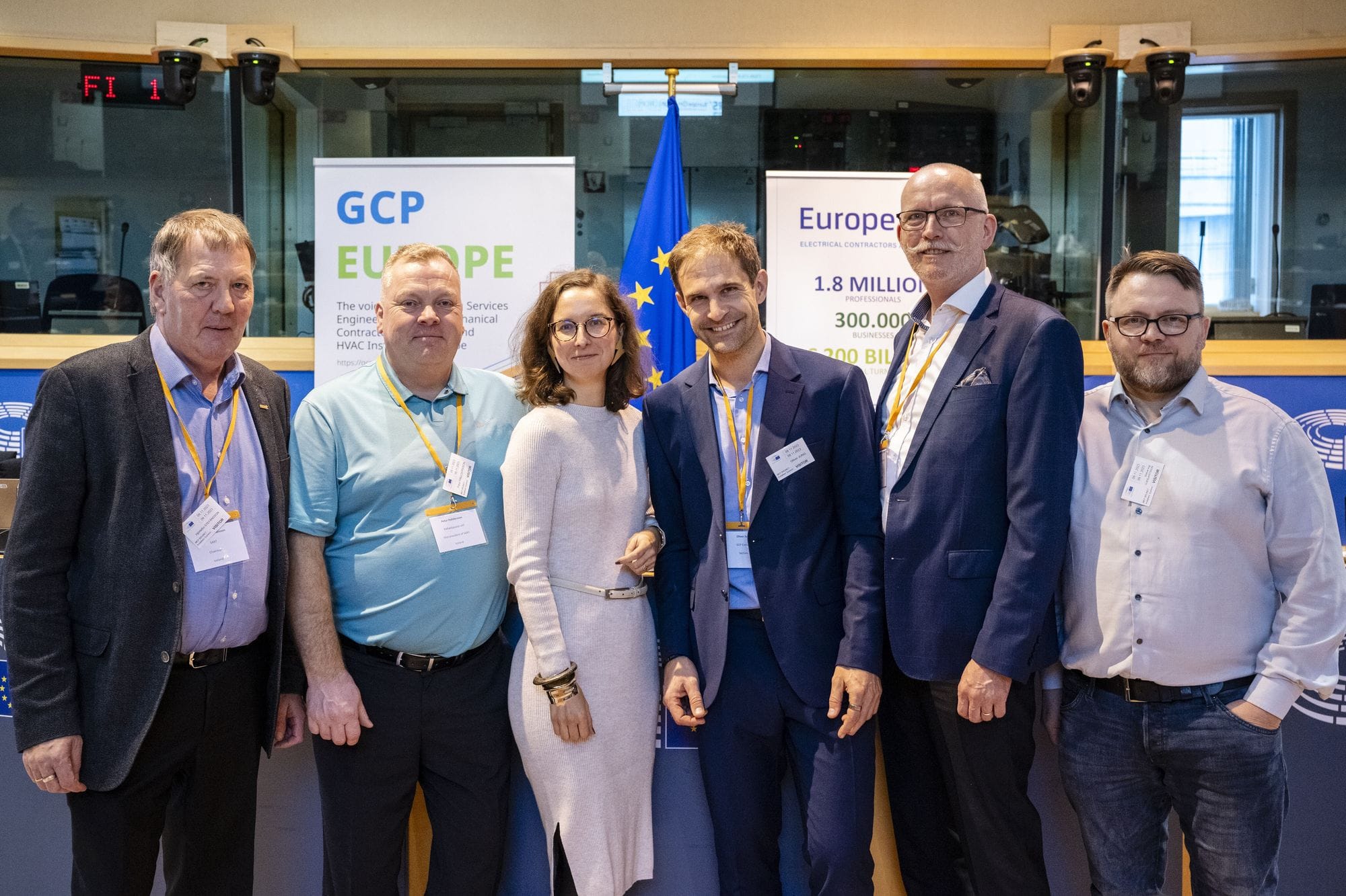 Íslenskir rafverktakar og píparar á ráðstefnu í Brussel