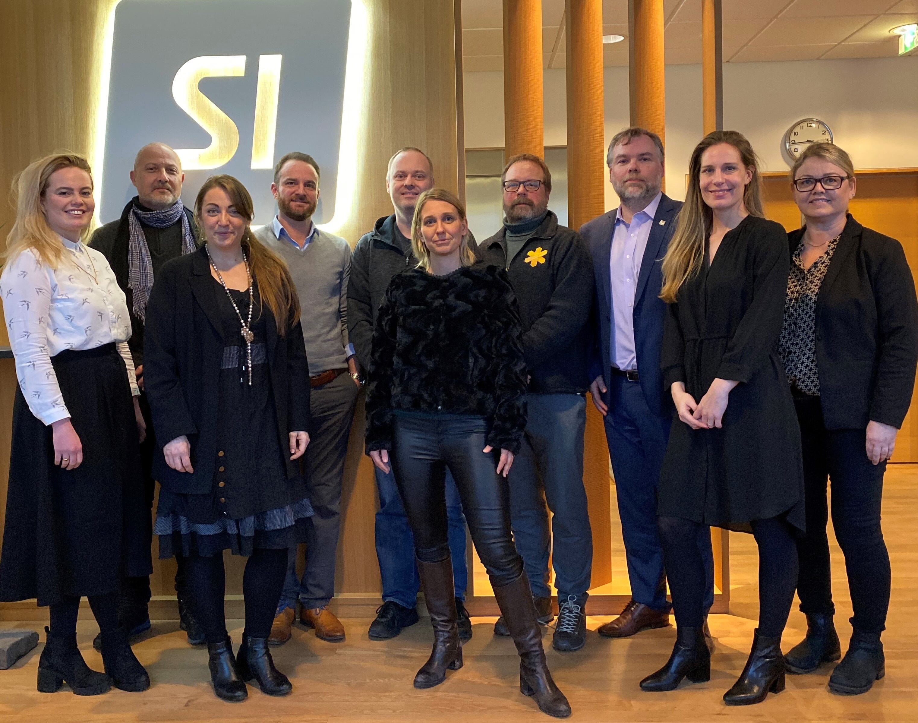 Landssamtök líftækniiðnaðar í Svíþjóð funda með SLH