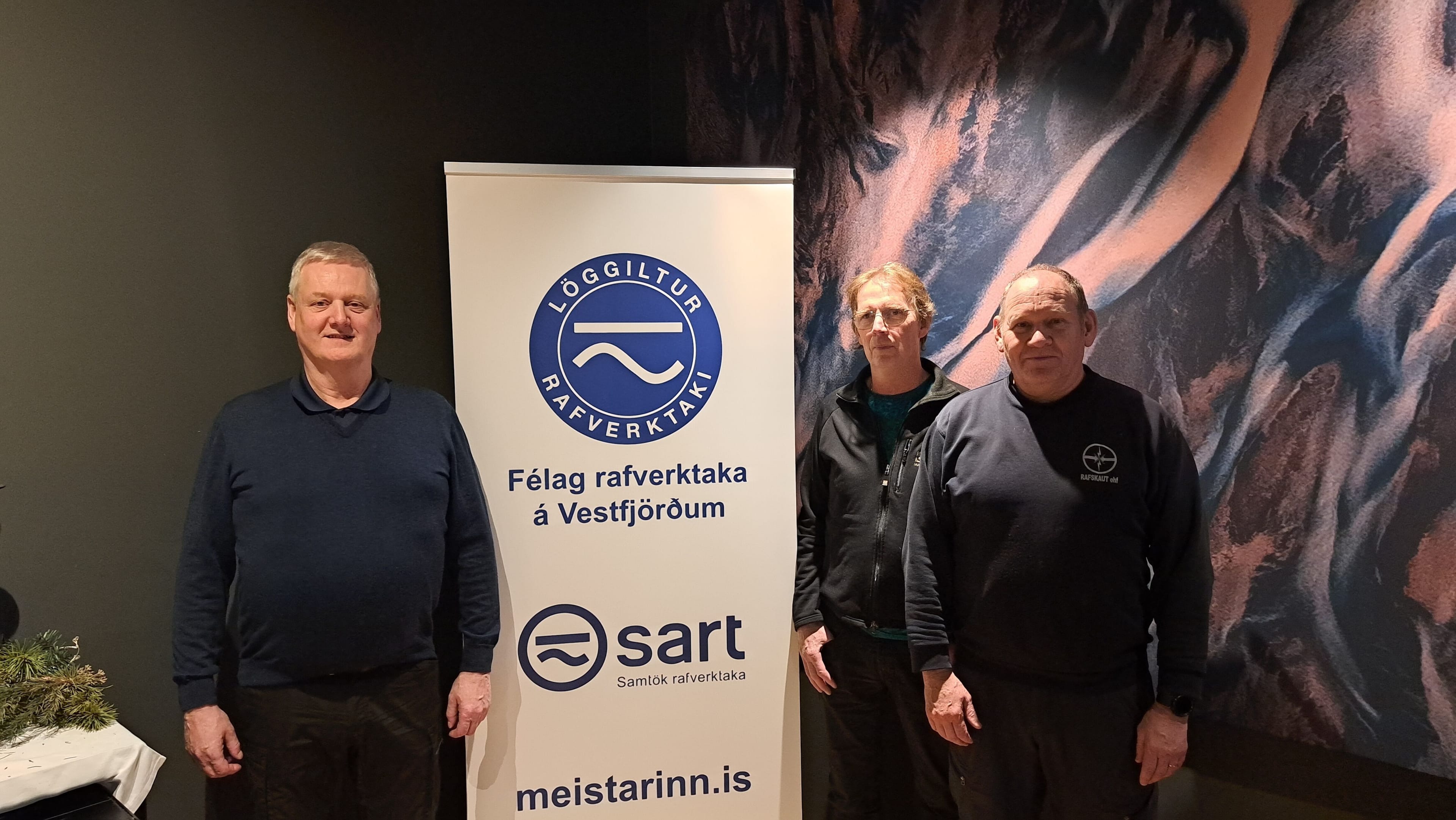 Stjórn Félags rafverktaka á Vestfjörðum endurkjörin