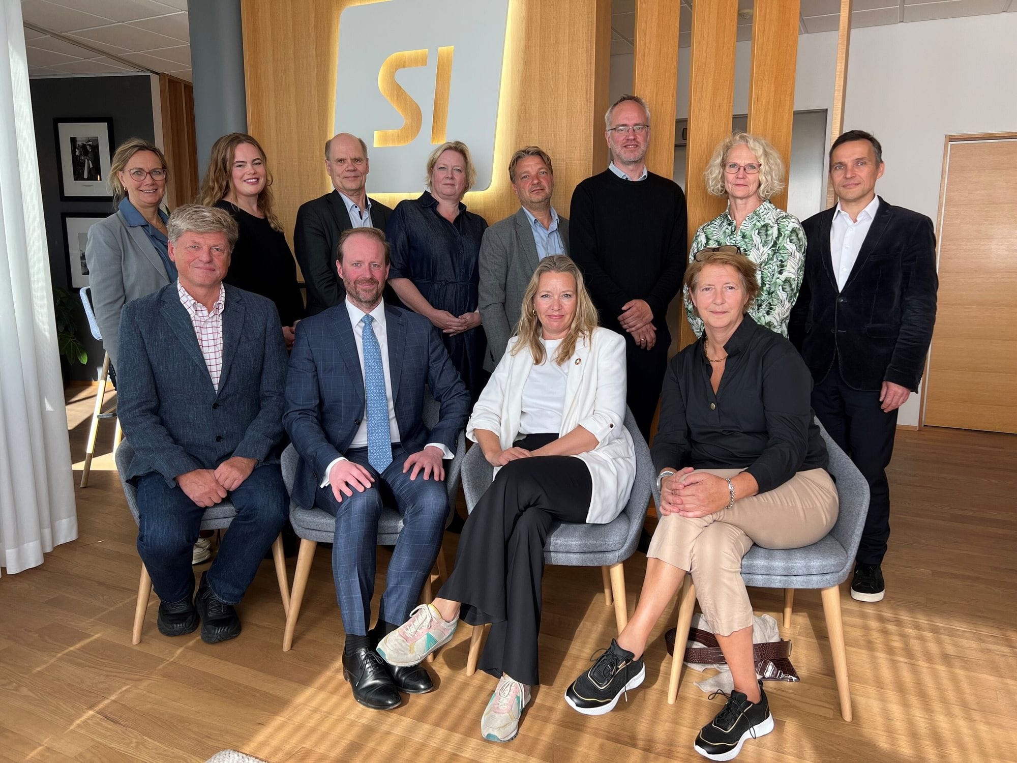 Stjórn og starfsmenn Nordic Innovation heimsækja SI