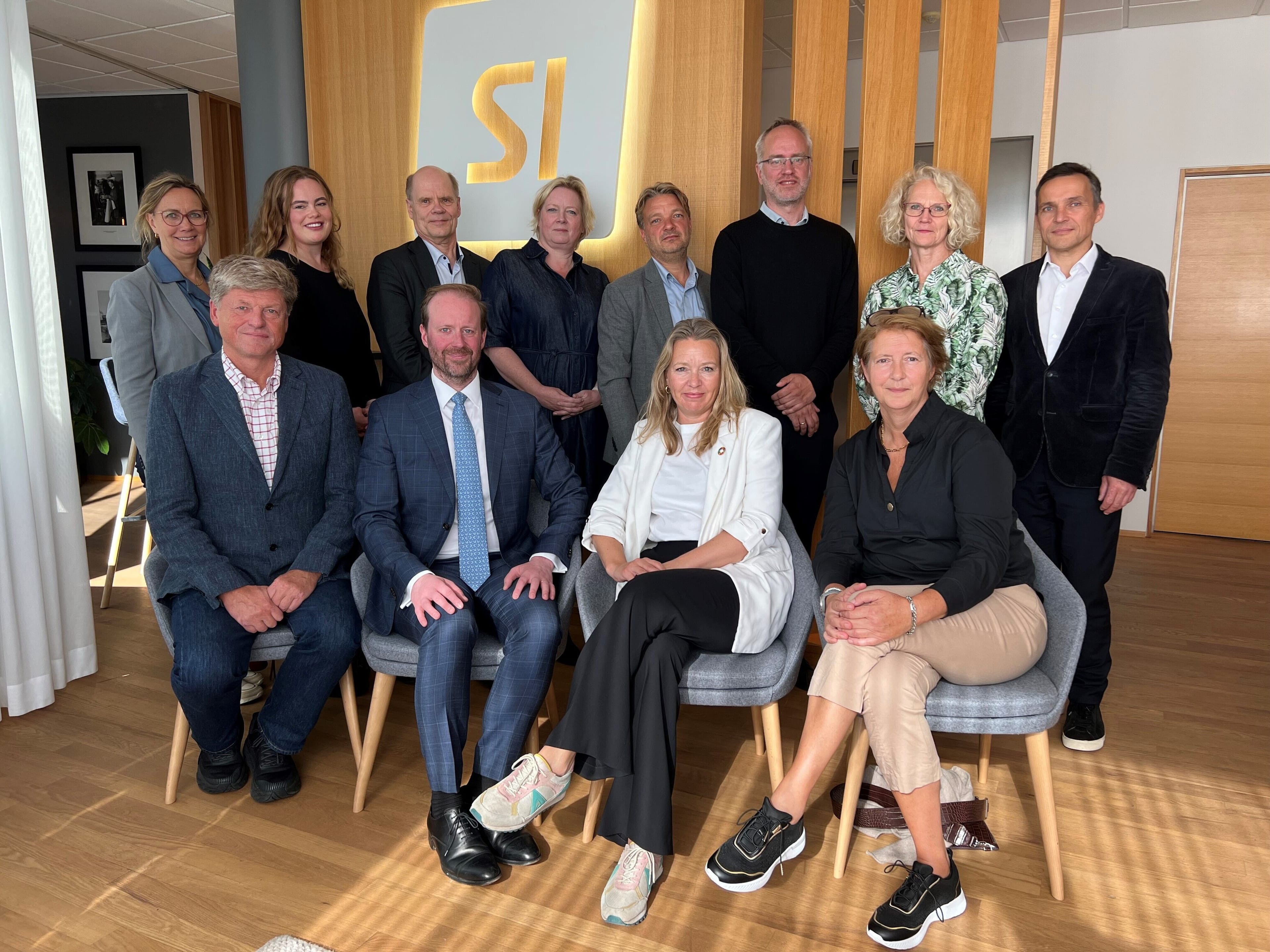 Stjórn og starfsmenn Nordic Innovation heimsækja SI