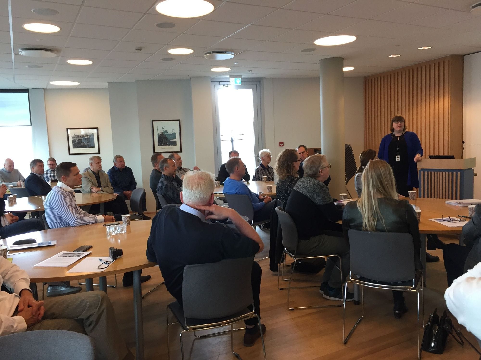 Stjórnendur frá Eistlandi funda hjá Samtökum iðnaðarins