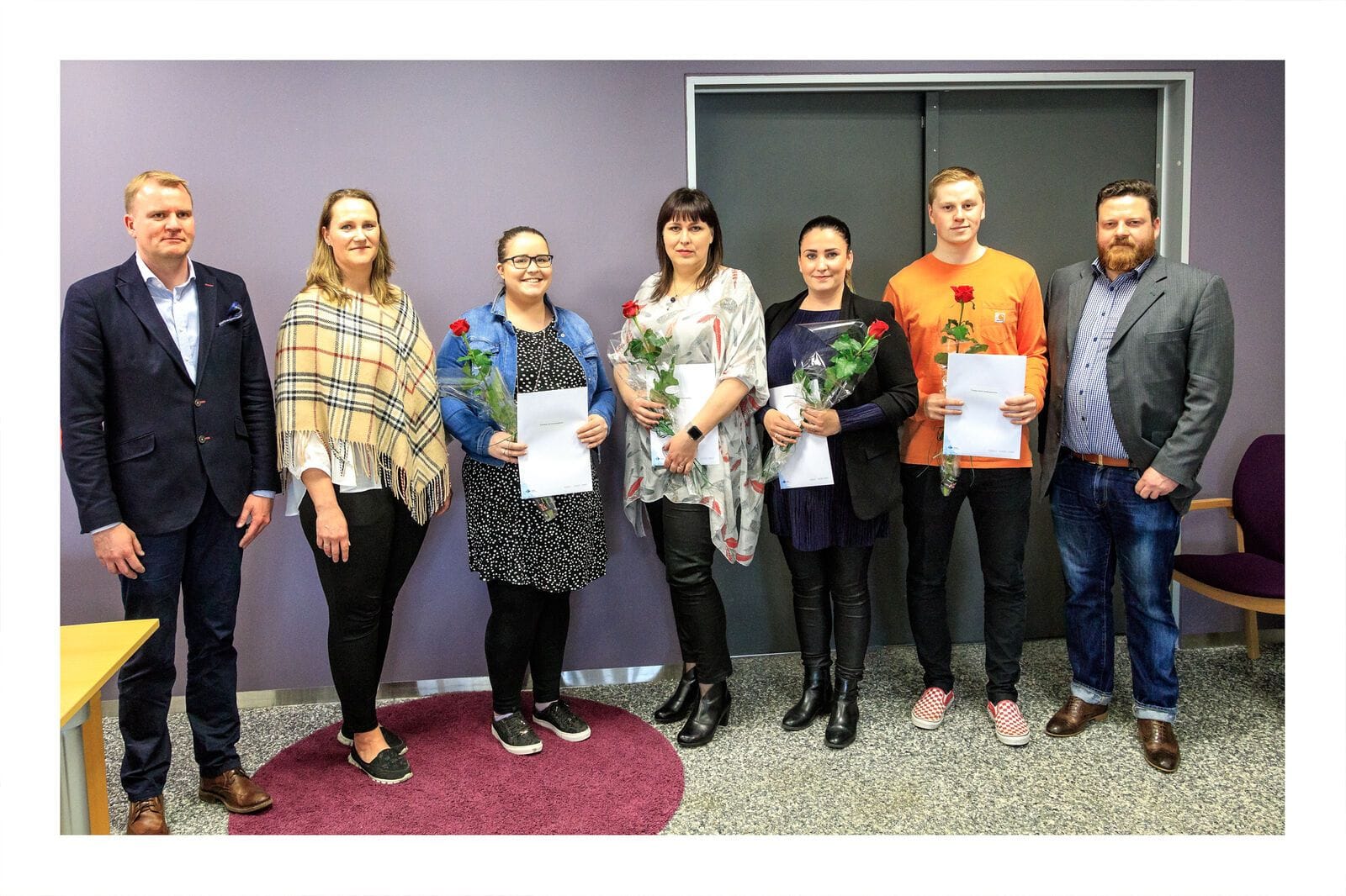 Útskrift sveina í prentsmíði