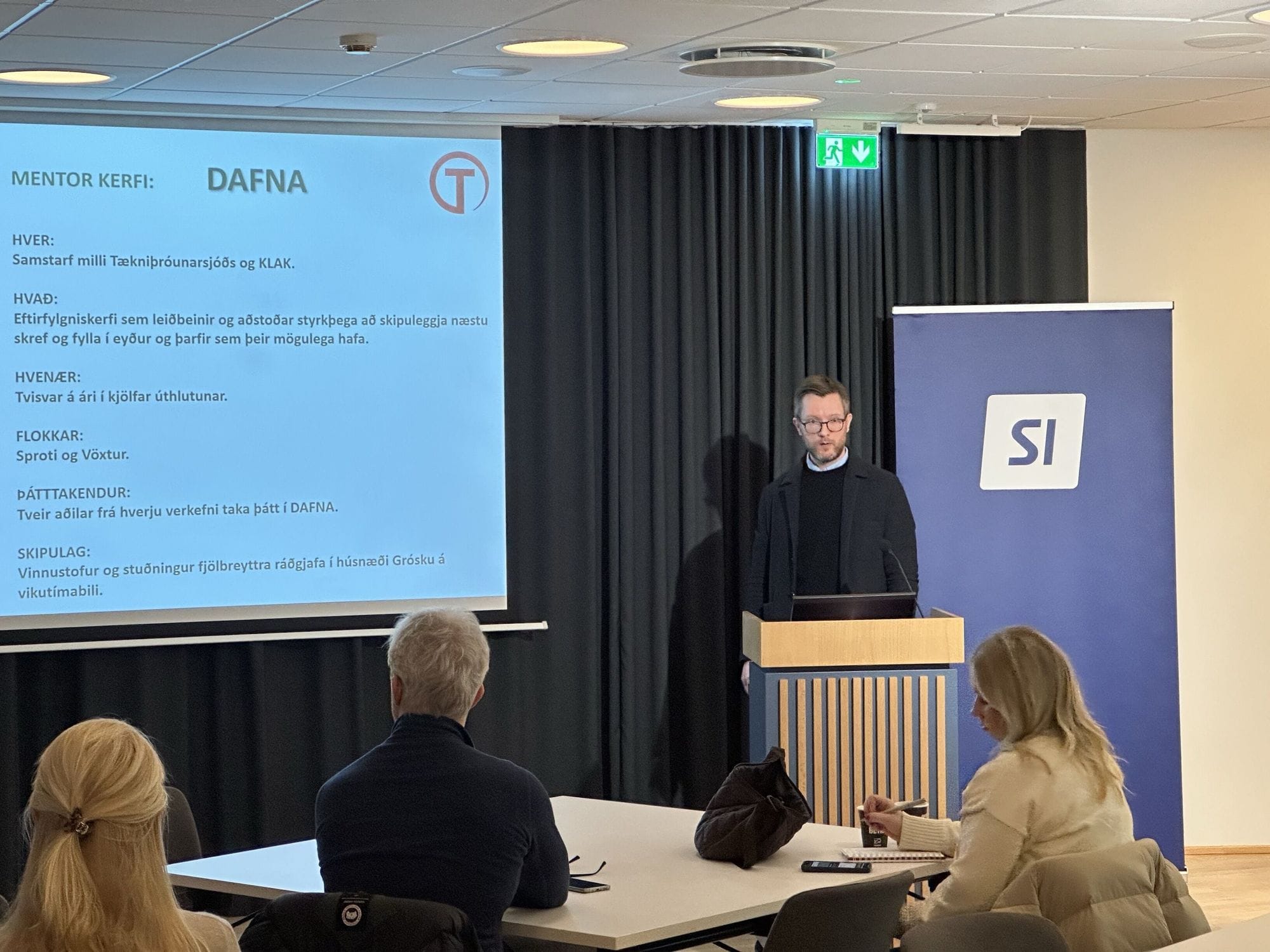 Vel sóttur fundur um Tækniþróunarsjóð