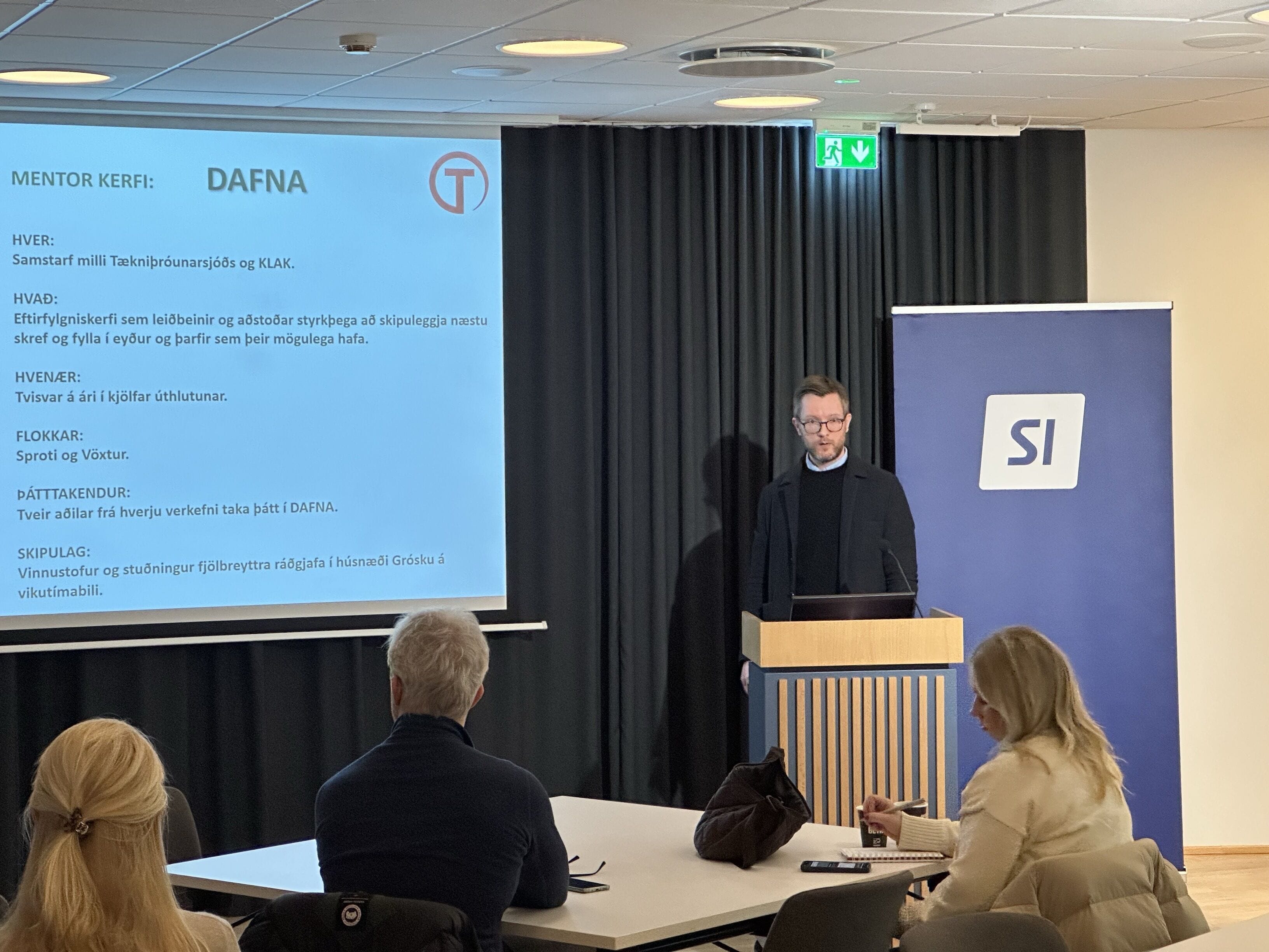 Vel sóttur fundur um Tækniþróunarsjóð